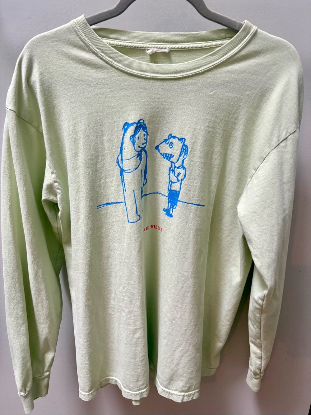 Mac Miller Boy and Bear Faces long sleeve Tee - Picture 3 of 4